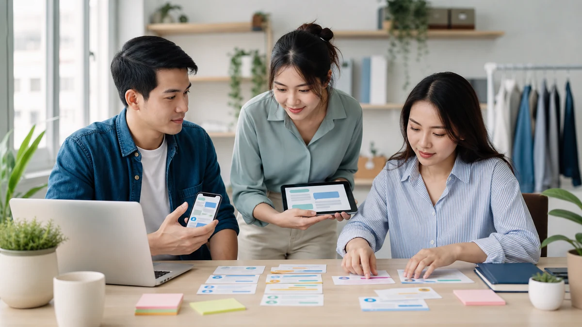 Đội ngũ doanh nghiệp dịch vụ cùng lập kế hoạch nhắc lịch hẹn tư vấn trên Zalo