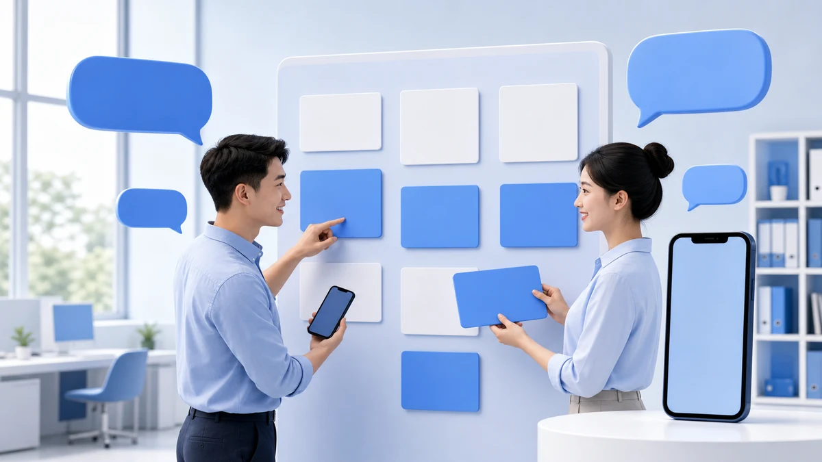Nhân viên xây dựng thư viện trả lời nhanh cho hội thoại khách hàng trên Zalo