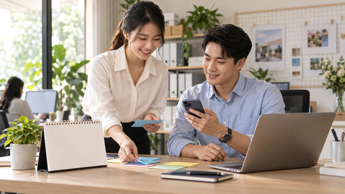 Nhân viên SME phối hợp cập nhật lịch hẹn khách hàng qua Zalo