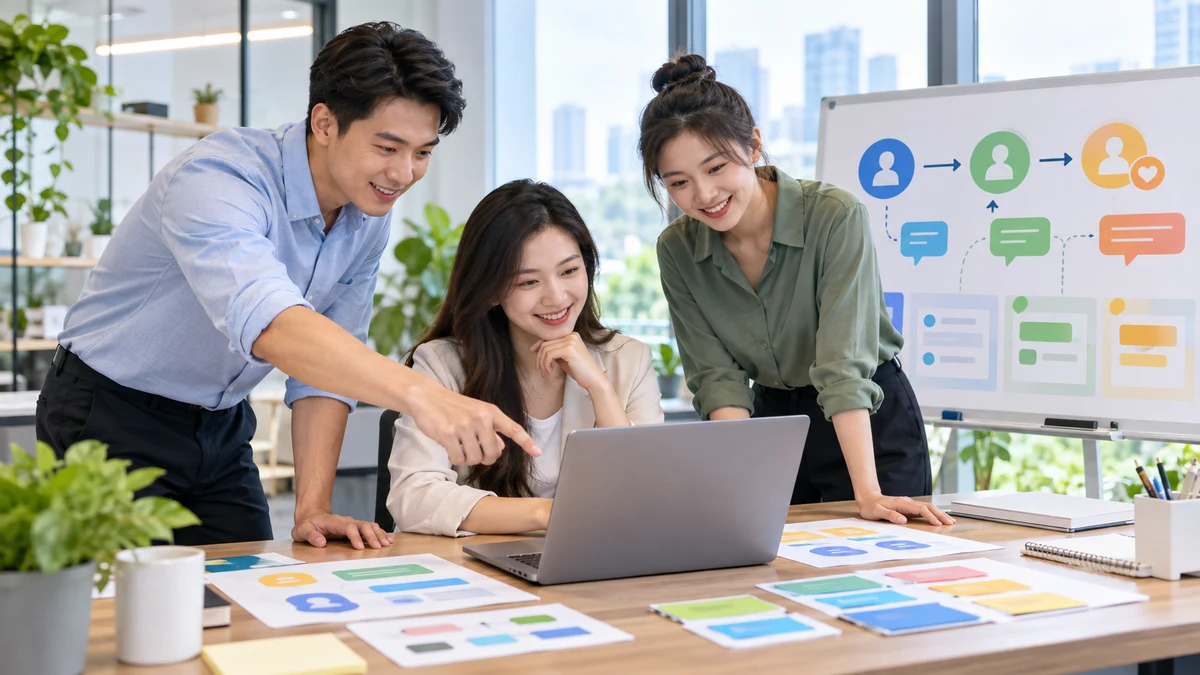 Đội ngũ SME cùng theo dõi nguồn và hành trình của khách hàng qua Zalo