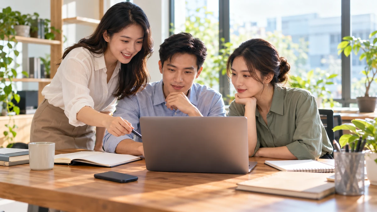 Đội ngũ SME cùng thảo luận quy trình tư vấn khách hàng qua Zalo