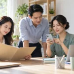 Đội ngũ SME phối hợp theo dõi gia hạn dịch vụ và chăm sóc khách hàng qua Zalo