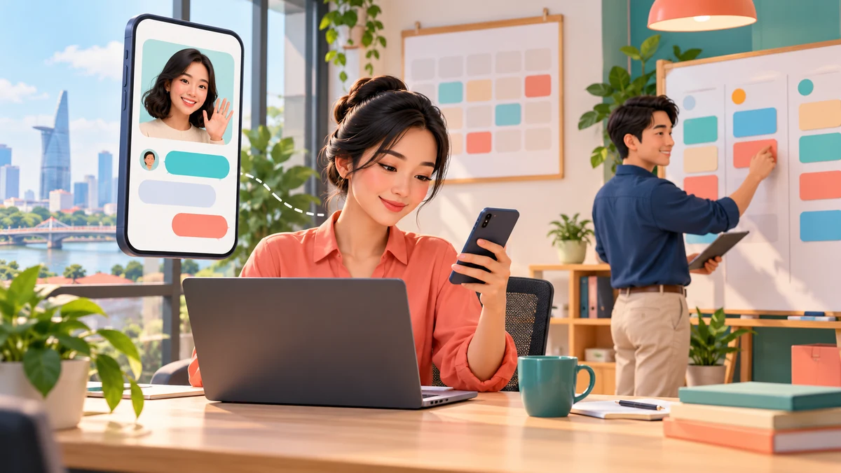 Đội ngũ SME phối hợp xử lý khách hủy lịch hẹn tư vấn qua Zalo